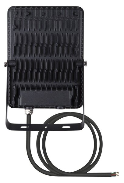 Černý venkovní LED reflektor ESSENTIAL 20 W, denní světlo