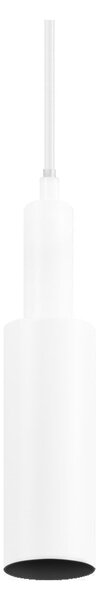 Lustr bílý GU10 TRACKLIGHT PENDANT CYLINDER