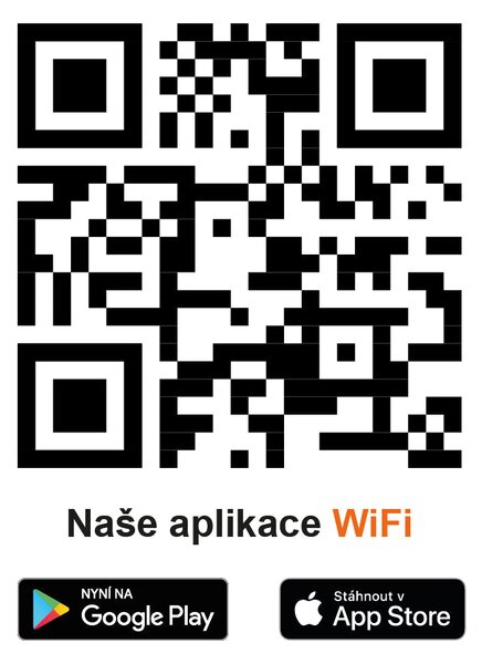 Chytrá kvalitní WiFi LED žárovka E27 9.5W, nastavitelná bílá