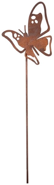 Zapichovací zahradní dekorace Bugs, sada 4ks, 38 cm, kov, hnědá