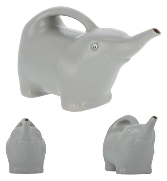 Dětská konev na zalévání Elephant, 1,6 l, šedá