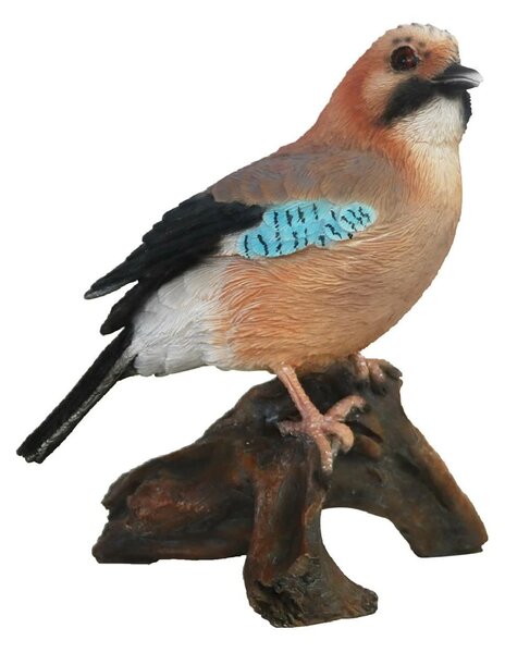 Zahradní figurka z polyresinu Jay, 16,2x13,8 cm, vícebarevná