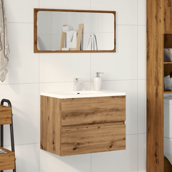 Koupelnová skříňka dub artisan 60x38,5x45 cm kompozitní dřevo