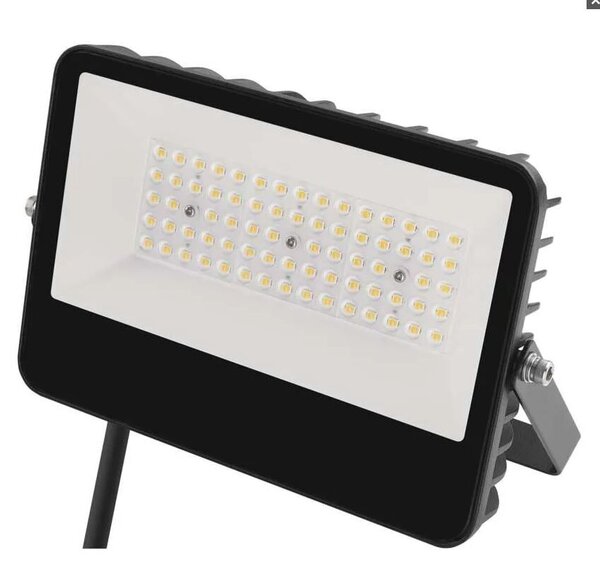 ZS2433 LED reflektor AVENO 48W, 7200lm, IP66 černý, neutrální bílá