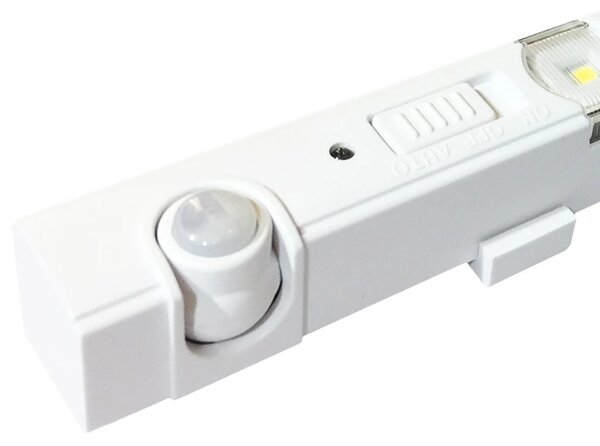 LED svítidlo, 1x LED 0,3w, 4000k, w, pohybový senzor