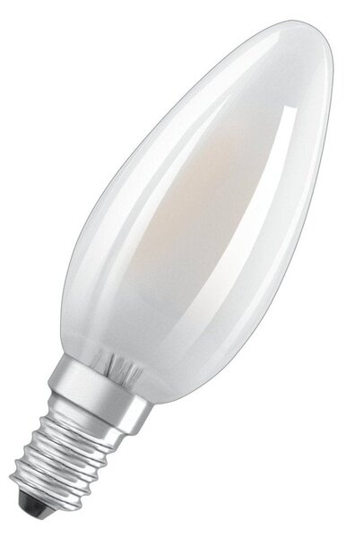 Matná LED stmívatelná žárovka E14 3,4 W SUPERSTAR, studená bílá