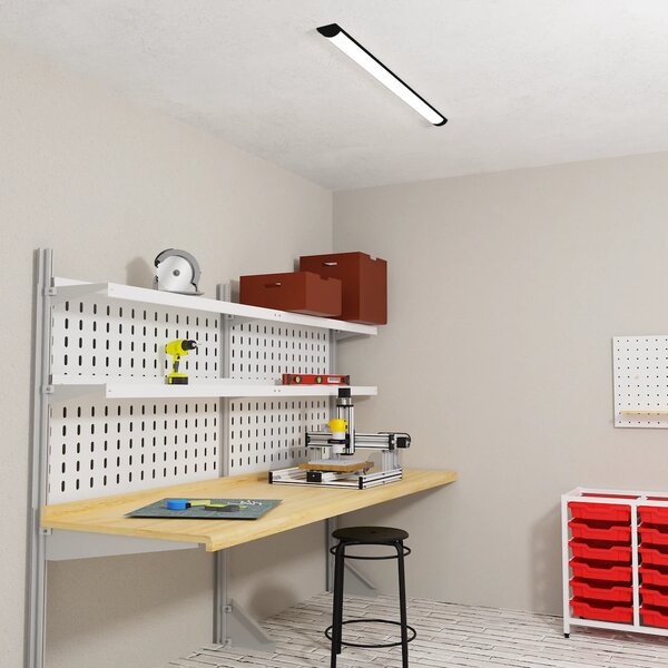 LED svítidlo Batten, 1x LED 36w, 4000k, b, (120 cm)