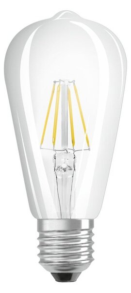 LED žárovka s redukcí modrého světla E27 5,8 W EDISON, studená bílá