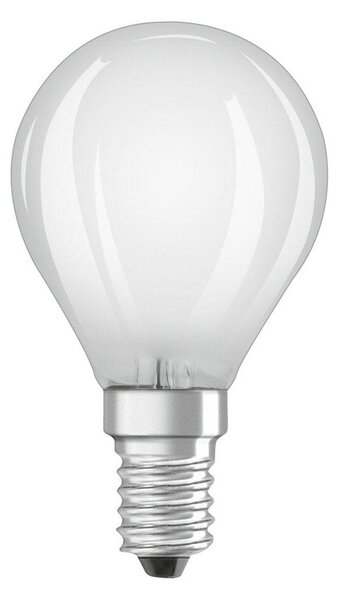 Matná LED žárovka s redukcí modrého světla E14 3,4 W CLAS P, teplá bílá