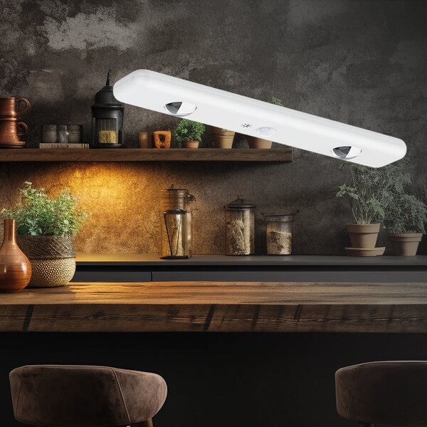 LED svítidlo Tony, 1x LED 1w 4000k, 3CCT, w, (23 cm), senzor pohybu