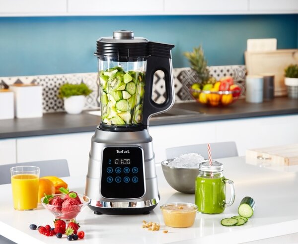 Tefal - Varný stolní mixér HIGH SPEED ULTRABLEND BOOST 1300W/230V šedá