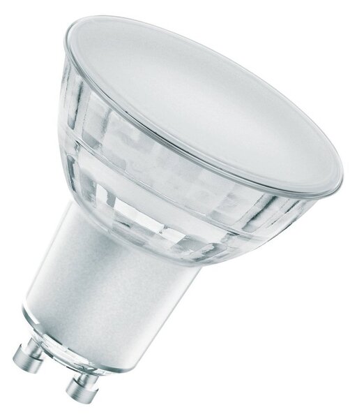 Stmívatelná reflektorová LED bodovka GU10 4,1 W PLUS, teplá bílá