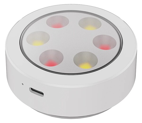 LED svítidlo Jojo, 1x LED 0,6w 3000-6000k, w, RGB, ovladač