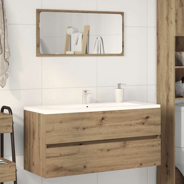 Skříňka pod umyvadlo dub artisan 100x38,5x45cm kompozitní dřevo