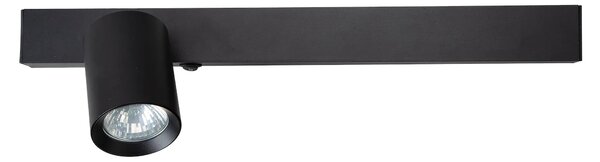 Nástěnné svítidlo Magnet Left, 1x černé kovové stínítko + 1x LED 5W, b
