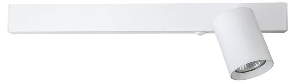 Nástěnné svítidlo Magnet Right, 1x bílé kovové stínítko + 1x LED 5W, w