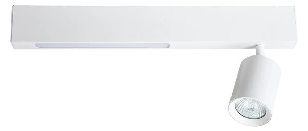 Stropní svítidlo Magnet, 1x bílé kovové stínítko + 1x LED 5W, w