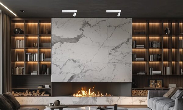 Stropní svítidlo Magnet, 1x bílé kovové stínítko + 1x LED 5W, w