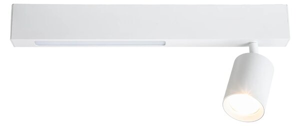 Stropní svítidlo Magnet, 1x bílé kovové stínítko + 1x LED 5W, w