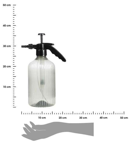 Tlakový rozprašovač Stripe, 2,2 l, šedá