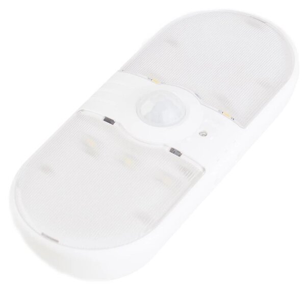 Nástěnné LED svítidlo, 1x LED 0,5w 4000k, w, pohybový senzor