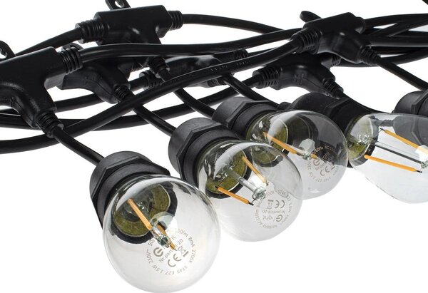 LED světelný řetěz Basic, 10m, (žárovky jsou součást balení), b