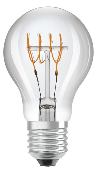 2 ks retro LED žárovka E27 5,9 W BASE CLASSIC A, teplá bílá
