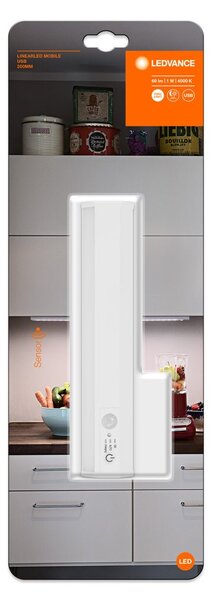 Přenosné nabíjecí LED světlo pod linku s USB a senzorem 200