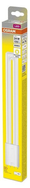 Trubicová LED žárovka 2G11 12 W DULUX, teplá bílá
