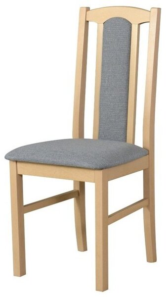 Jídelní židle BOLS 7 dub sonoma/světle šedá