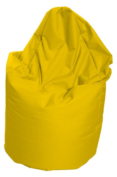 M&M sedací hruška Bag 135x70cm žlutá (žlutá 80021)