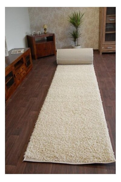 Běhoun Shaggy Grand krémový 80cm