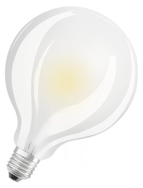 Matná LED žárovka E27 11 W GLOBE95, teplá bílá