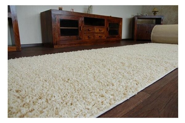 Běhoun Shaggy Grand krémový 80cm