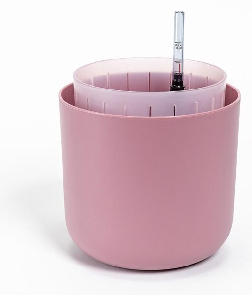 Plastia Samozavlažovací květináč Tolita Air ø 19 růžová