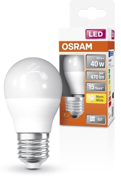 Mini LED žárovka E14 4,9 W STAR CLASSIC P, teplá bílá