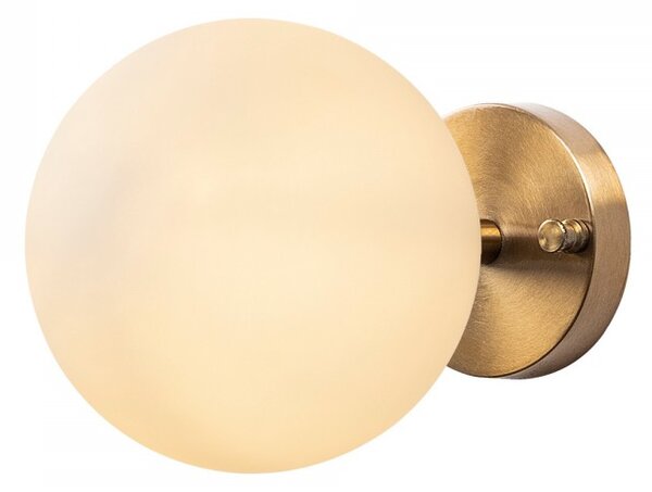 Opviq Nástěnná lampa Atmaca zlatá/bílá