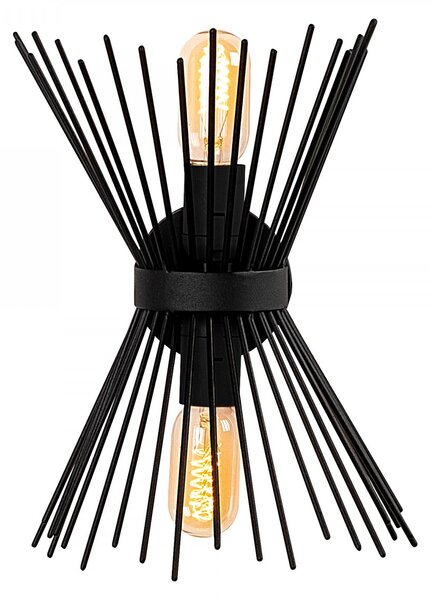 Opviq Nástěnná lampa Kirpi černá