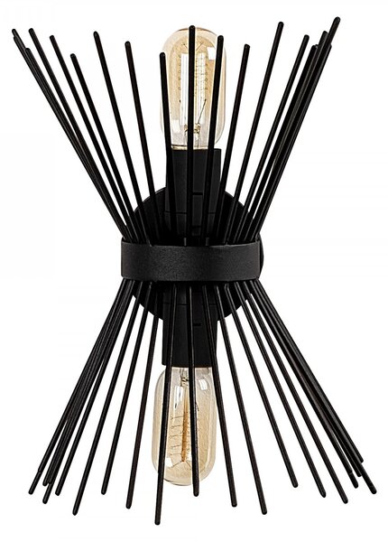 Opviq Nástěnná lampa Kirpi černá