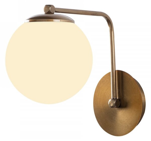 Opviq Nástěnná lampa Daisy zlatá