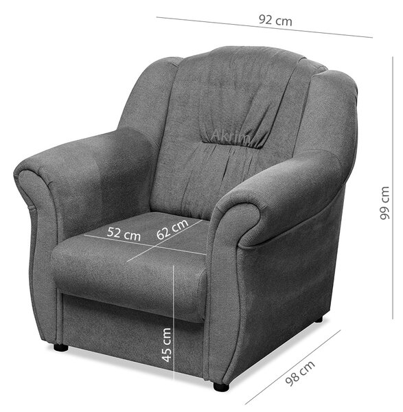 Sedací sestava MATYLDA 3R+1+1 | rozkládací + úložný prostor | bledě vínová 69 WATER REPELLENT