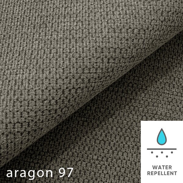 Sedací sestava MATYLDA 3R+1+1 | rozkládací + úložný prostor | tmavě šedá 97 WATER REPELLENT
