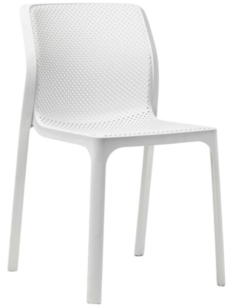 OnaDnes -20% Nardi Bílá plastová zahradní židle Bit