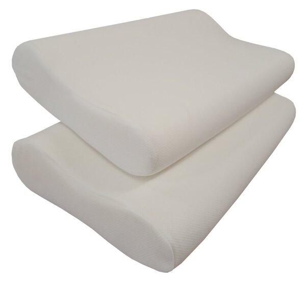 Bazyl.cz Anatomický polštář ERGO PUR 12cm - 30 x 51 cm -2ks