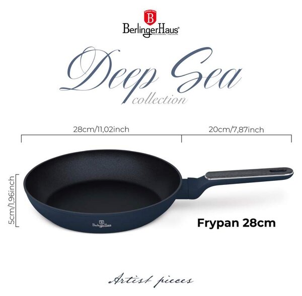 Pánev s titanovým povrchem 28 cm Deep Sea Collection