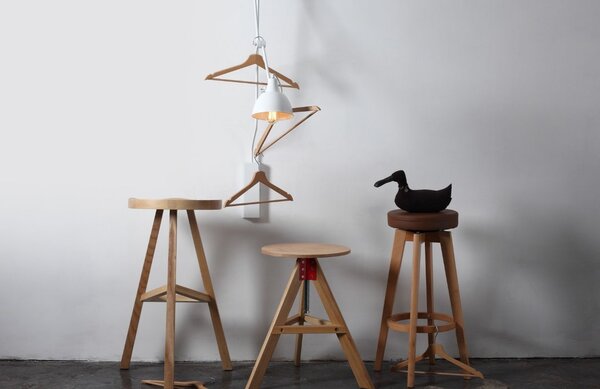 Nordic Design Bílé kovové nástěnné světlo Cobain I