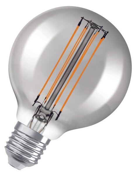 Stmívatelná vintage LED žárovka E27 11 W GLOBE, teplá bílá