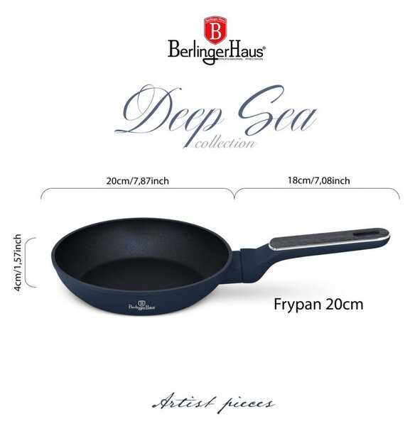Pánev s titanovým povrchem 20 cm Deep Sea Collection