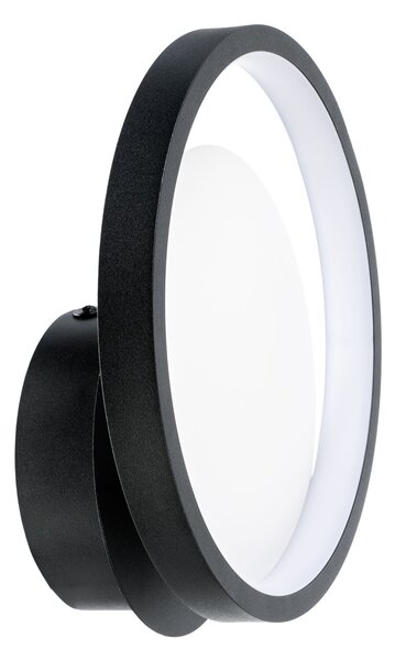 Toolight Toolight, LED nástěnné svítidlo 21 cm, 8W, 500lm, APP1915-W, černá, OSW-66061