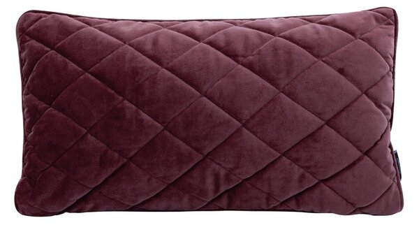 DEKORAČNÍ POLŠTÁŘ VELVET29 30X50 CM BORDOVÁ